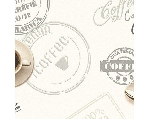 Kaffeetapetenmuster mit Kaffeetasse