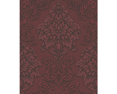 Tapete mit floralem Damastmuster