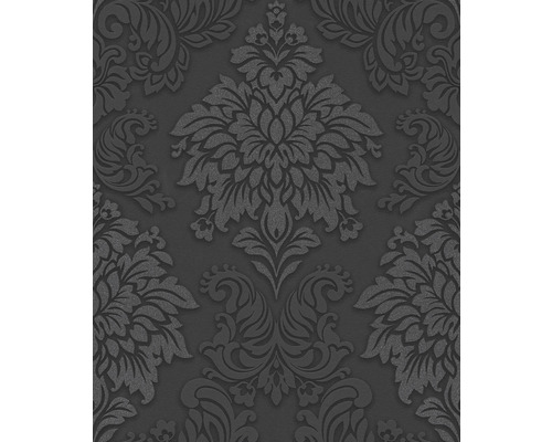 Tapete mit floralem Damastmuster