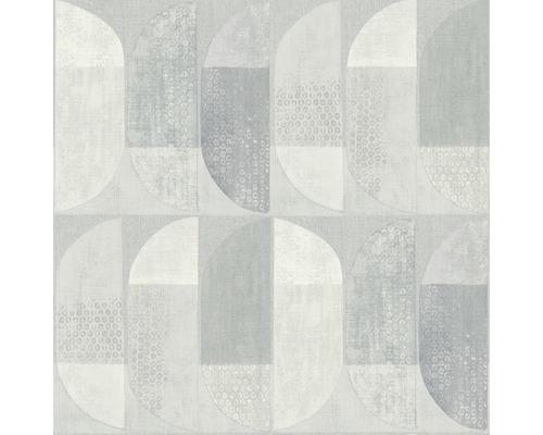 Tapete mit geometrischem Halbkreis Muster