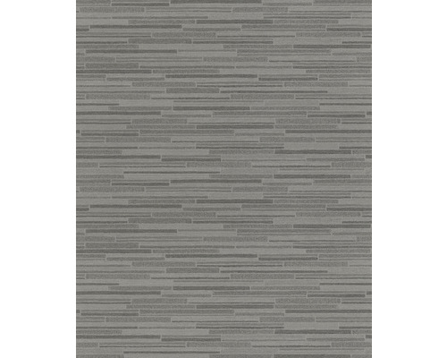 Graue Tapete mit horizontalem Steinmuster