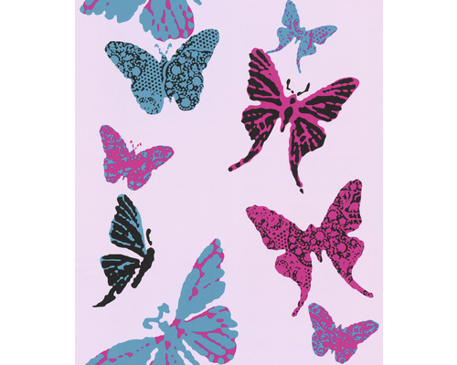 Tapete mit Schmetterlingsmuster
