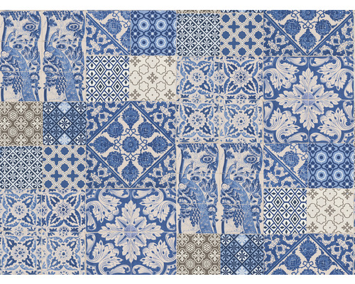 Muster aus verschiedenen Fliesen mit Ornamenten