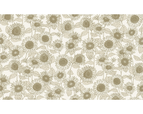 Tapete mit Sonnenblumenmuster