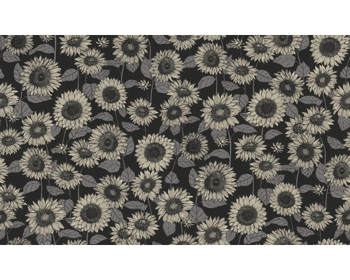 Tapete mit Sonnenblumenmuster
