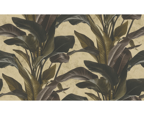 Tapete mit tropischen Pflanzenmotiven