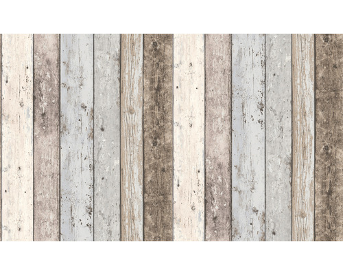 Tapete mit Holzplanken-Motiv