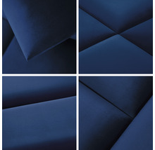 Wandkissen Riviera dunkelblau Samt-Optik 30 x 60 cm-thumb-5
