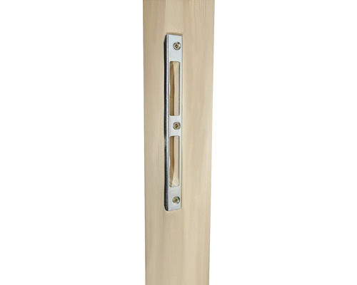 Türblatt mit eingebautem Türschloss-Schließblech