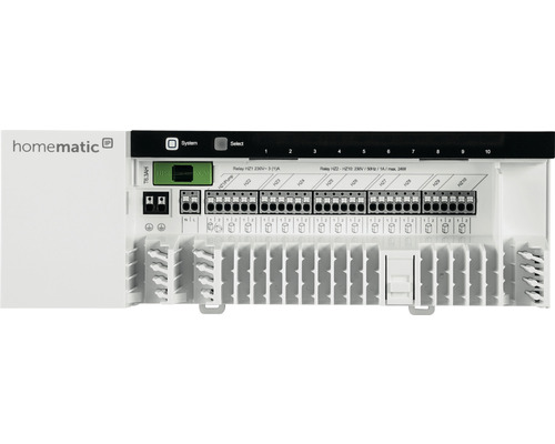 Homematic IP potentialfreier Schaltaktor mit zehn Kanälen