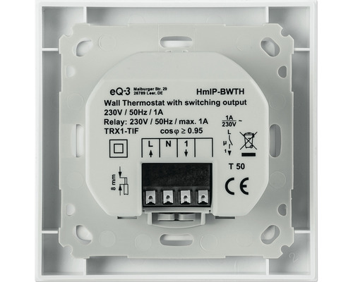 Wandthermostat mit Schaltausgang