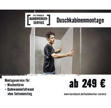 Drehtür in Nische Schulte Alexa Style 2.0 Breite 90 cm Dekor Cubic Profilfarbe aluminium-thumb-2 Drehtür in Nische Schulte Alexa Style 2.0 Breite 90 cm Dekor Cubic Profilfarbe aluminium-thumb-2