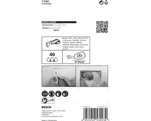 Bosch Expert Carbide Multi-Material Lochsäge Produktdetails