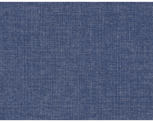 Blaues Textilmaterial mit Leinwandstruktur