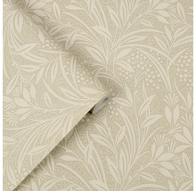 Vliestapete 113340 Laura Ashley Barley Blätter Beige