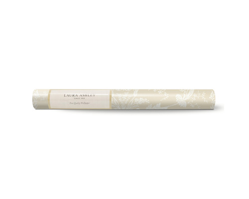 Laura Ashley Rolle mit hochwertiger Tapete mit Blumenmuster.