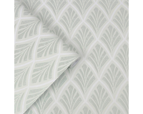 Tapetenrolle mit Fächermuster