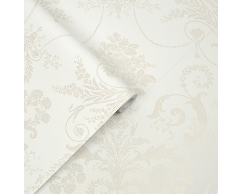 Tapetenrolle mit floralem Muster