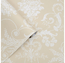 Tapetenrolle mit floralem Muster