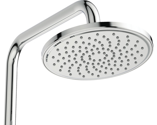 Runde Kopfbrause aus Metall für Dusche