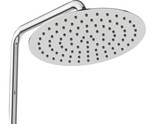 Runde Duschkopfbrause aus Metall