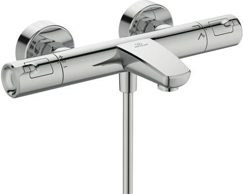 Aufputz-Thermostat-Brausearmatur aus Metall