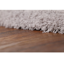 Teppichläufer Shaggy Wellness silber 50x150 cm