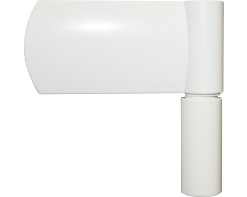 Weißes Türband zur Befestigung einer Tür