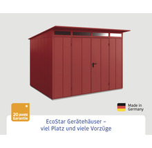 EcoStar Gerätehaus mit 20 Jahre Garantie