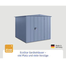 Metall Gerätehaus mit Doppeltür