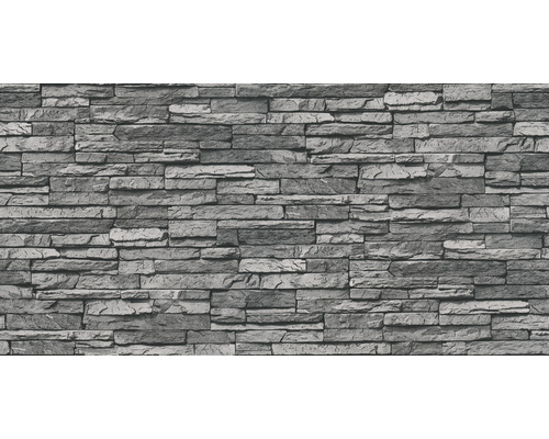 Tapete mit Steinwandoptik