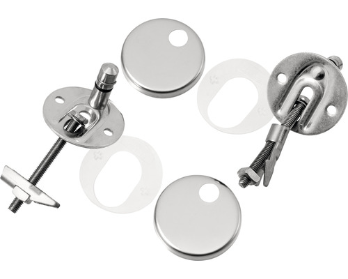 Befestigungsmaterial für WC-Sitze aus Metall