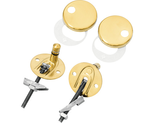 Befestigungsset für Waschbecken inklusive Abdeckrosetten