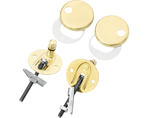 Befestigungsset für Waschbecken inklusive Abdeckrosetten