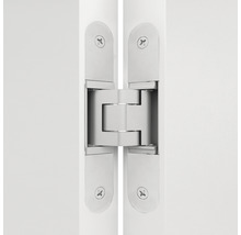 Pertura Zimmertür Kajsa 02 weißlack 106x220 mit Lichtausschnitt inkl. Glas satiniert weiß 4 mm DIN Rechts mit MAGNET-Schloss und Kante Aluminium eloxiert-thumb-1 Pertura Zimmertür Kajsa 02 weißlack 106x220 mit Lichtausschnitt inkl. Glas satiniert weiß 4 mm DIN Rechts mit MAGNET-Schloss und Kante Aluminium eloxiert-thumb-1