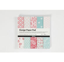 Designpapierblock mit verschiedenen Mustern, 15,2 x 15,2 cm