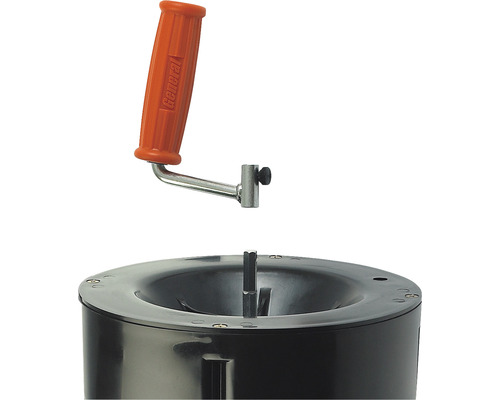 Handkurbel und Zubehör für Mischtrommel