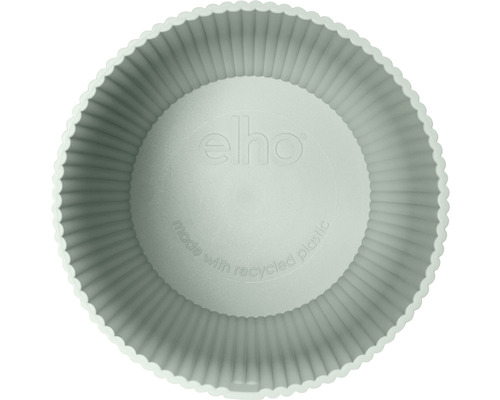 Eho Blumentopf aus recyceltem Kunststoff, Innenansicht