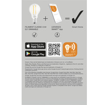 Glühbirne, LEDVANCE Smart Plus App und Smart Home Symbol