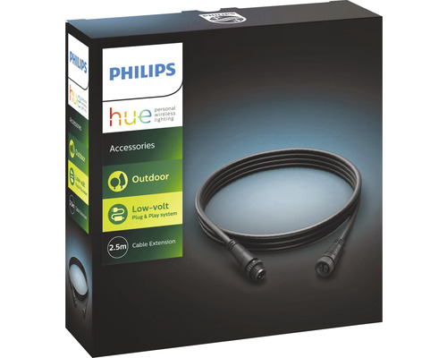Philips Hue 2,5 Meter Kabelverlängerung für den Außenbereich im Karton