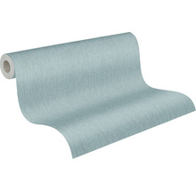Vliestapete 38599-4 #Hygge Strukur Uni blau
