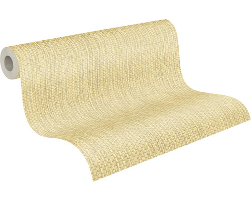 Tapetenrolle mit Textilmuster