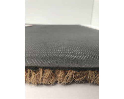 Kokos Fußmatte mit Rückenbeschichtung