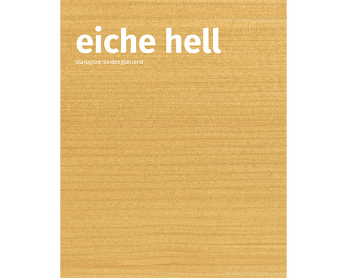 Helle Eichenholzoberfläche mit seidenmattem Glanzgrad