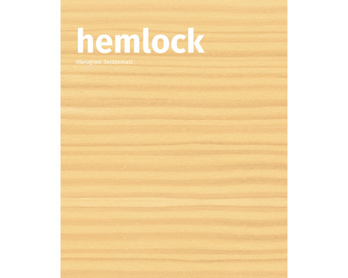 Holzstruktur Hemlock seidenmatt