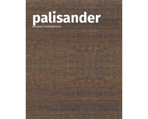 Holzlasur Palisander mit seidenglänzendem Glanzgrad