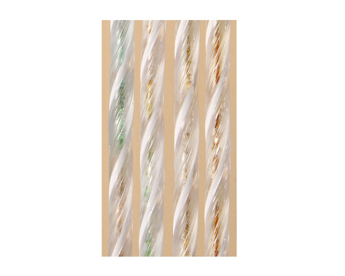 Querschnitt verschiedener Bewässerungsschläuche