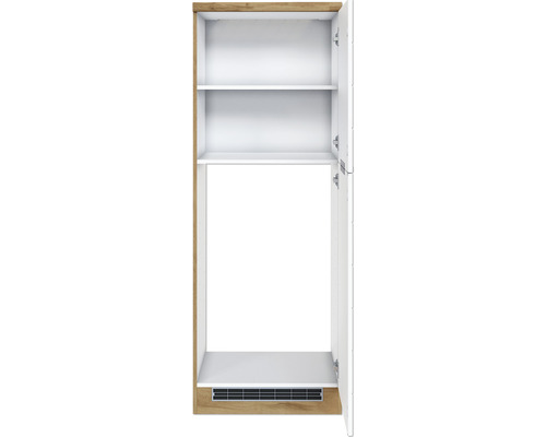 Offener Hochschrank mit Regalböden