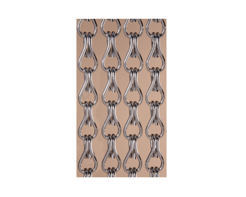 Metallkettenvorhang mit Tropfenförmigen Gliedern