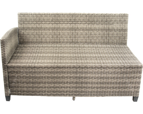 Rattan Gartenlounge Sofa mit Armlehne